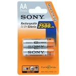 Аккумулятор AA для Sony HR6 (2-BL) Ni-MH 2500 mAh (20/120) NH-AA-B2EN
