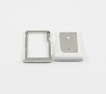 Контейнер SIM+MicroSD для HTC One/M9 Серебро