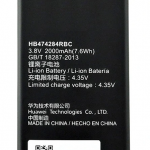 АКБ/Аккумулятор Huawei Honor 3C Lite (HB474284RBC)