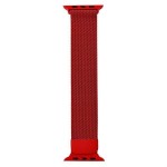 Ремешок для Apple Watch 42/44 mm миланский сетчатый браслет (red)