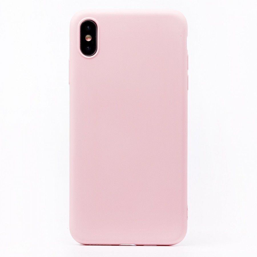 Чехол-накладка Activ Full Original Design для Apple iPhone XS Max (light  pink)