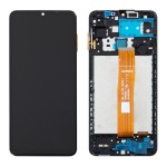 Дисплей для Samsung A125F (A12) модуль Черный - Оригинал