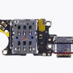 Шлейф для Huawei P50 плата на системный разъем/разъем SIM/микрофон