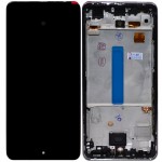Дисплей для Samsung A525F/A526B/A528B (A52/A52 5G/A52s 5G) модуль Черный - (OLED) (Full Size)