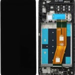 Дисплей для Samsung A145F (A14 4G) модуль Черный - OR Ref. (SP)