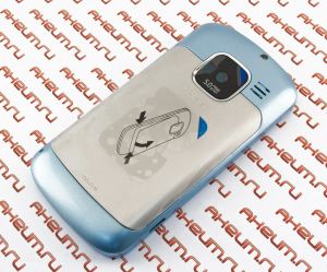 Корпус для Nokia E5 blue (синий)