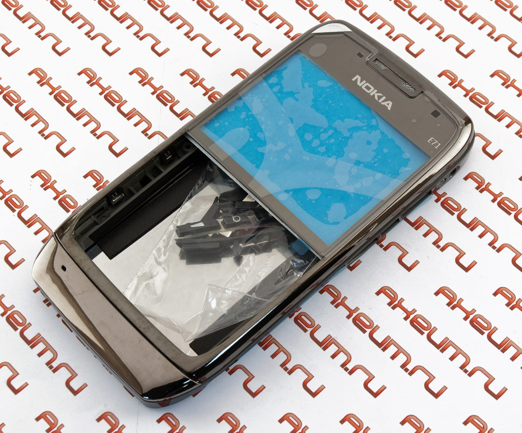 Корпус для Nokia E71 grey (серый)