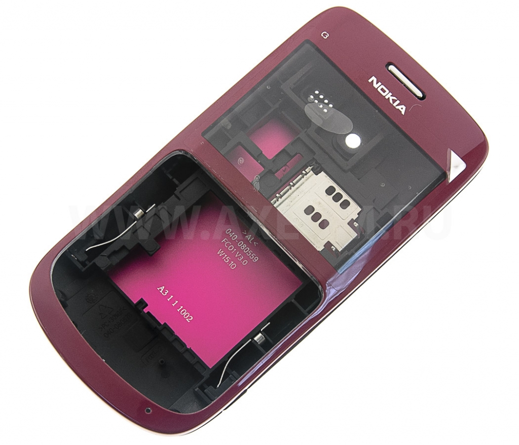 Корпус для Nokia C3-00 pink (розовый)