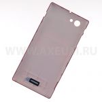 Корпус для Sony ST26i (Xperia J) (задняя крышка) Розовый