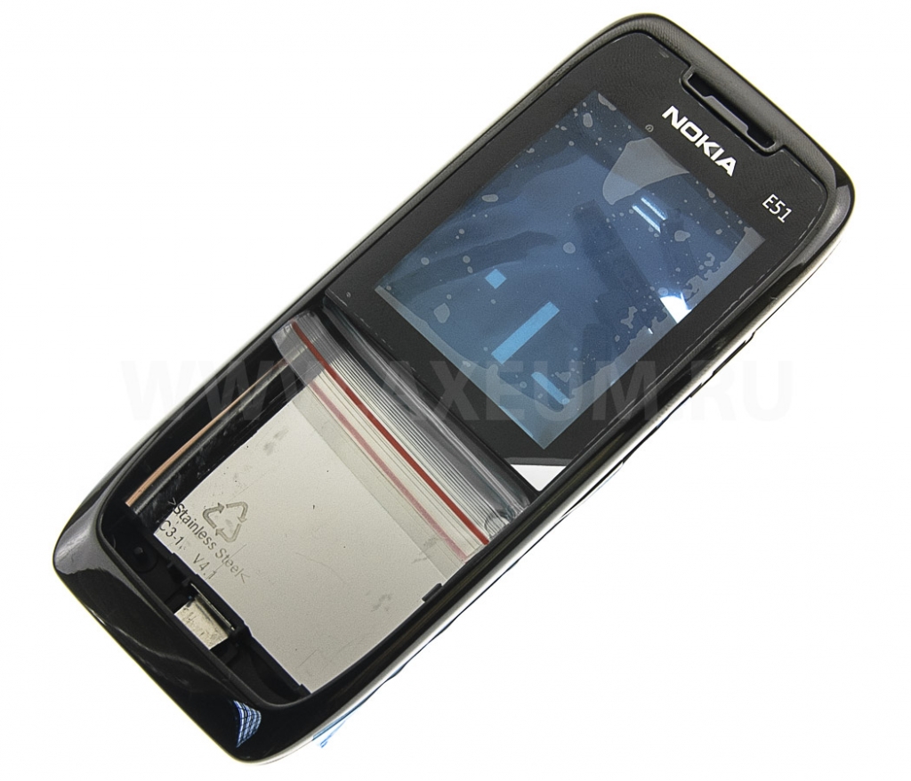 Корпус для Nokia E51 black (черный) от 270 рублей - купить в г.Екатеринбург  - Axmobi.ru | Axmobi