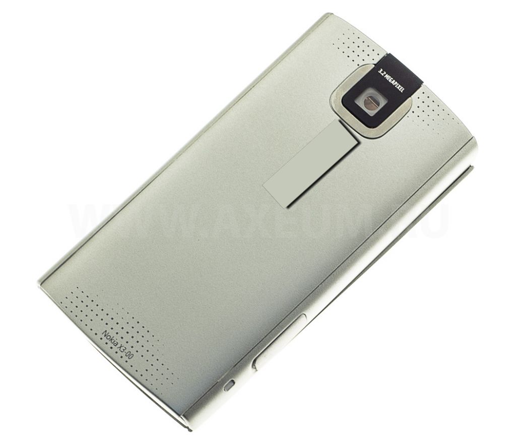 Корпус для Nokia X3-00 silver (серебристый)